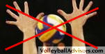 volleyball blocking skills - hand position