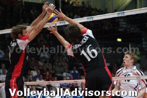 Volleyball blocking drills to teach fundamentals of blocking.